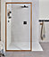 Receveur de douche à poser 90 x 160 cm, blanc, Villeroy & Boch Squaro Infinity