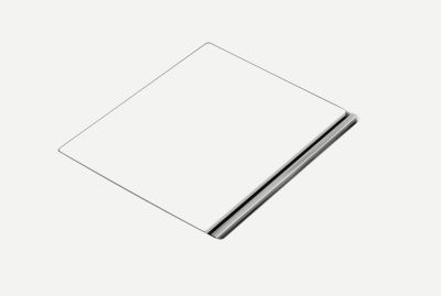 Receveur de douche à poser rectangulaire blanc Squaro Infinity 90 x 140 cm