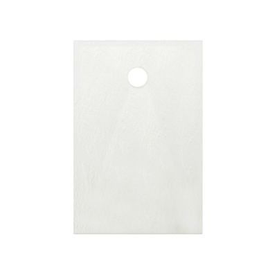 Receveur de douche acrylique blanc mat texturé l.80 x L.140 cm, Allibert Bath & Design Mara