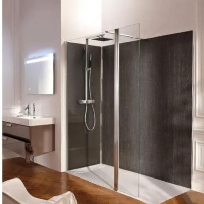 Receveur de douche antidérapant 100 x 80 JACOB DELAFON Flight Neus rectangle blanc + bonde + capot