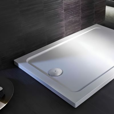 Receveur de douche antidérapant 160 x 90 cm JACOB DELAFON Flight rectangle blanc
