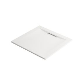 Receveur de douche antidérapant 80 x 80 JACOB DELAFON Flight Pure carré blanc