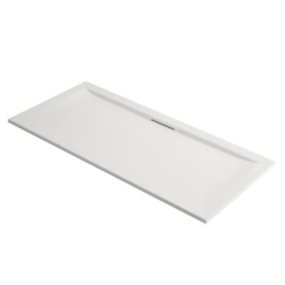 Receveur de douche antidérapant JACOB DELAFON Flight Pure extra-plat, sans ressaut 170 x 90, rectangle