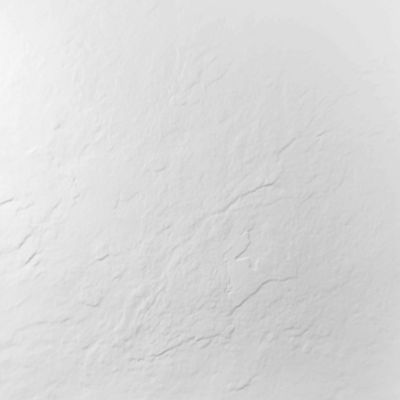 Receveur de douche blanc 160 x 90 cm haute densité aspect ardoise - grille carrée excentrée
