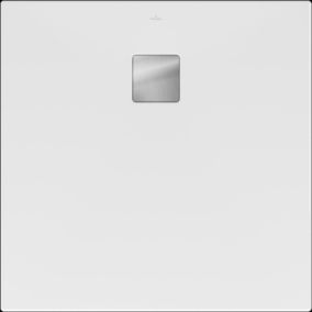 Receveur de douche carré PLANEO TEXTURE NATURE - Receveur de douche PLANEO TEXTURE NATURE ANTHRACITE-Dimensions: 800X800.