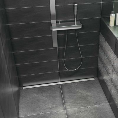 Receveur de douche à carreler 120 x 90 cm WEDI Fundo Riolito Neo + colle 320