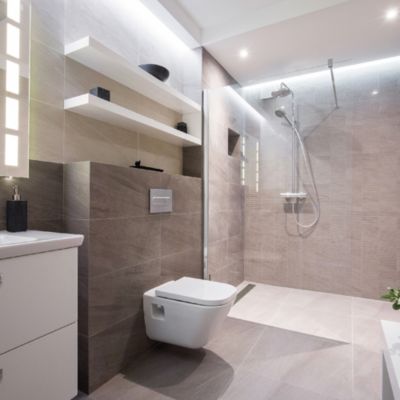 Receveur de douche à carreler monopente 120 x 90 cm