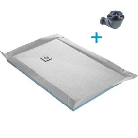 Receveur de douche à carreler standard 150 x 100 cm x 4 mm