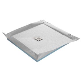 Receveur de douche à carreler ultra plat 100 x 100 cm x 22 mm