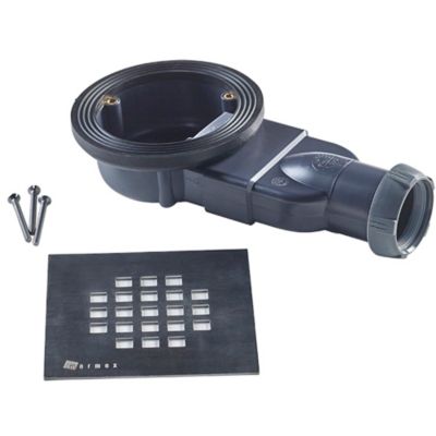 Receveur de douche à carreler ultra plat 100 x 100 cm x 22 mm