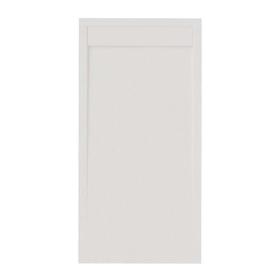 Receveur de douche CLEVER Light concrete - 210 x 100 cm - Résistant et Facile à installer - Salle de bain - Douche