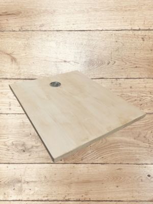 Receveur de douche en béton ciré LISSE effet bois 160x90, fabriqué artisanalement en France par Gakeal