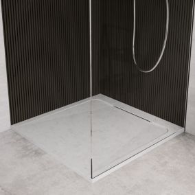 Receveur de douche en pierre naturelle extra plat à poser 70x70cm - italien marbre - ORIGINE