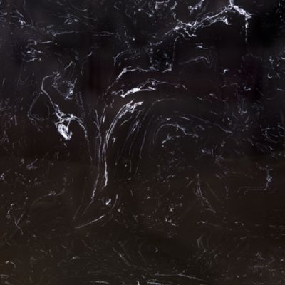 Receveur de douche en pierre naturelle extra plat à poser 80x100cm - blanc et noir marbre - ORIGINE