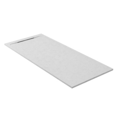 Receveur de douche en pierre naturelle extra plat à poser 80x120cm - italien marbre - ORIGINE