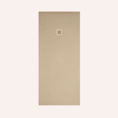 Receveur de douche extraplat beige 75x100 cm Hos's - POALGI