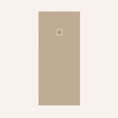 Receveur de douche extraplat beige 80x130 cm Arena - POALGI