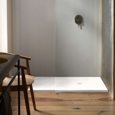Receveur de douche extraplat blanc 70x90 cm Arena - POALGI