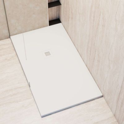 Receveur de douche extraplat blanc 80x130 cm Arena - POALGI