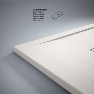 Receveur de douche extraplat blanc 80x160 cm Clay - POALGI