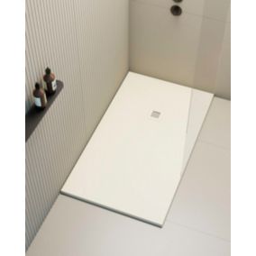 Receveur de douche extraplat blanc ivoire 70x160 cm Hos's - POALGI