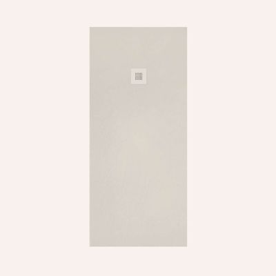 Receveur de douche extraplat blanc ivoire 75x170 cm Hos's - POALGI