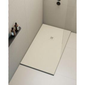 Receveur de douche extraplat blanc perle 100x140 cm Hos's - POALGI