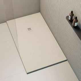 Receveur de douche extraplat blanc perle 70x120 cm Arena - POALGI