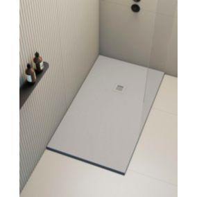 Receveur de douche extraplat gris clair 100x180 cm Hos's - POALGI