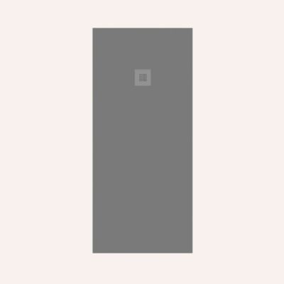 Receveur de douche extraplat gris foncé 70x110 cm Arena - POALGI