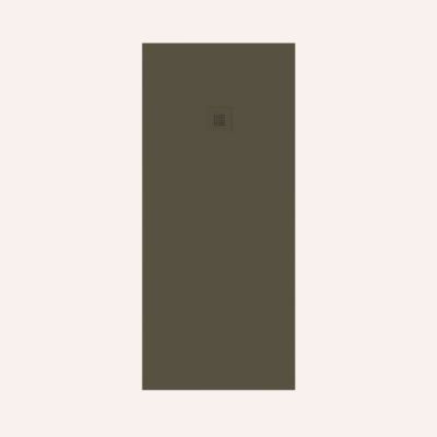 Receveur de douche extraplat marron gris 80x130 cm Arena - POALGI