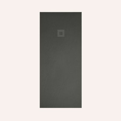 Receveur de douche extraplat noir 75x130 cm Hos's - POALGI