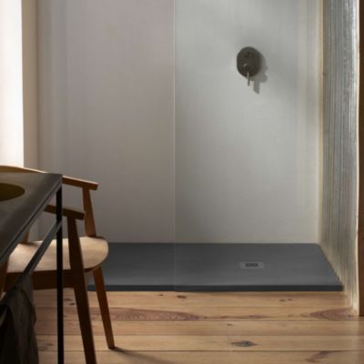 Receveur de douche extraplat noir 80x150 cm Arena - POALGI