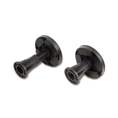Receveur de douche italienne 150x70cm blanc, extra-plat, Bac à douche avec le kit de plinthe, 10 pieds, bonde de douche et siphon