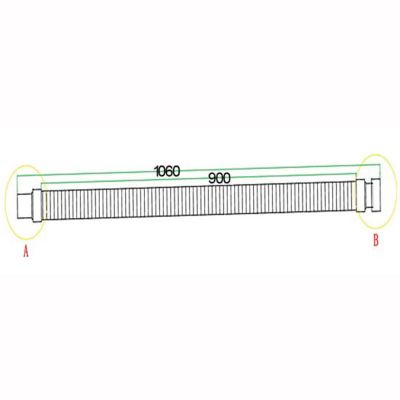 Receveur de douche italienne 150x70cm blanc, extra-plat, Bac à douche avec le kit de plinthe, 10 pieds, bonde de douche et siphon