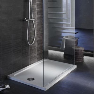 Receveur de douche JACOB DELAFON Flight rectangle extra plat antidérapant 100 x 70 cm