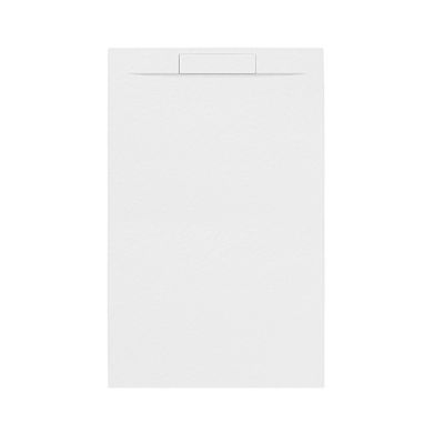 Receveur de douche LUNA 140X90cm blanc mat Recoupable antidérapant