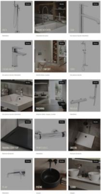 Receveur de douche à poser extra-plat épaisseur 30mm en pierre SANINDUSA STONIT Marina Plus 260x80 antidérapant classé C3 gris