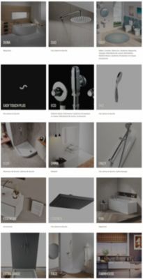 Receveur de douche à poser extra-plat épaisseur 30mm en pierre SANINDUSA STONIT Marina Plus 260x80 antidérapant classé C3 gris