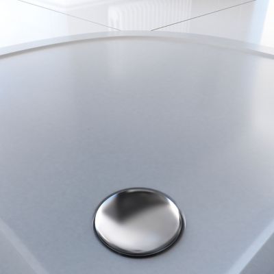 Duravit Bonde De Douche Horizontale Avec Trou 90 Mm Chrome