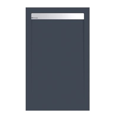 Receveur de douche résine anthracite 80x120, Kristal