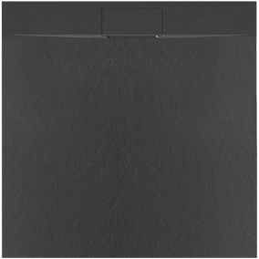 Receveur de douche REA Bazalt Black 90x90