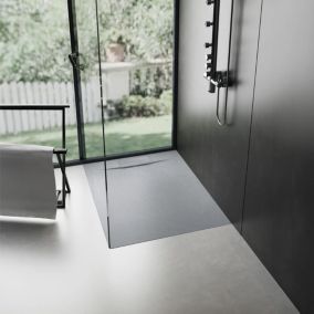 Receveur de douche REA Bazalt Grey 90x90