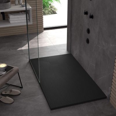 Receveur de douche REA Magnum Black 80x120