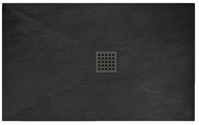Receveur de douche REA Rock Black 90x120