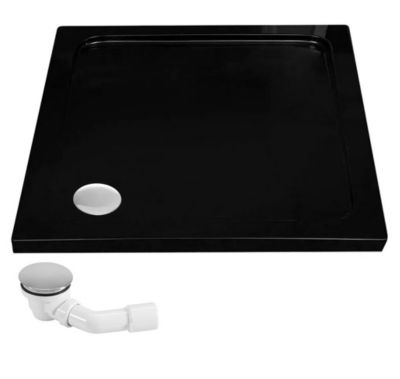 Receveur de douche REA Savoy Black 80x80