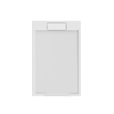 Receveur de douche rectangulaire 90x140 cm, blanc brillant, Allibert Puretex