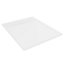 Receveur de douche rectangulaire en béton, 100 x 80 cm, blanc, Homesight