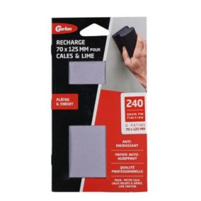 5 papiers abrasif 230 x 280 mm grain 180 anti-encrassants platre, enduits,  peinture et vernis ponçage finition main - NORTON