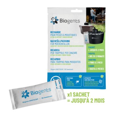 Recharge BG-Sweetscent pour piège à moustiques pack 2 mois